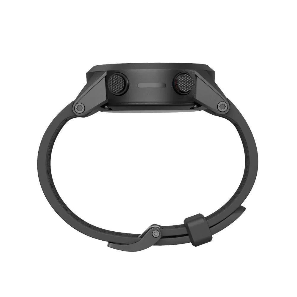 Jiaming 26mm silicone watch strap in multiple colours with stainless steel watch-buttom connector