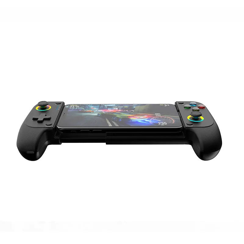 Bluetooth wireless stretching game handle controller for Android and iOS mobile gaming