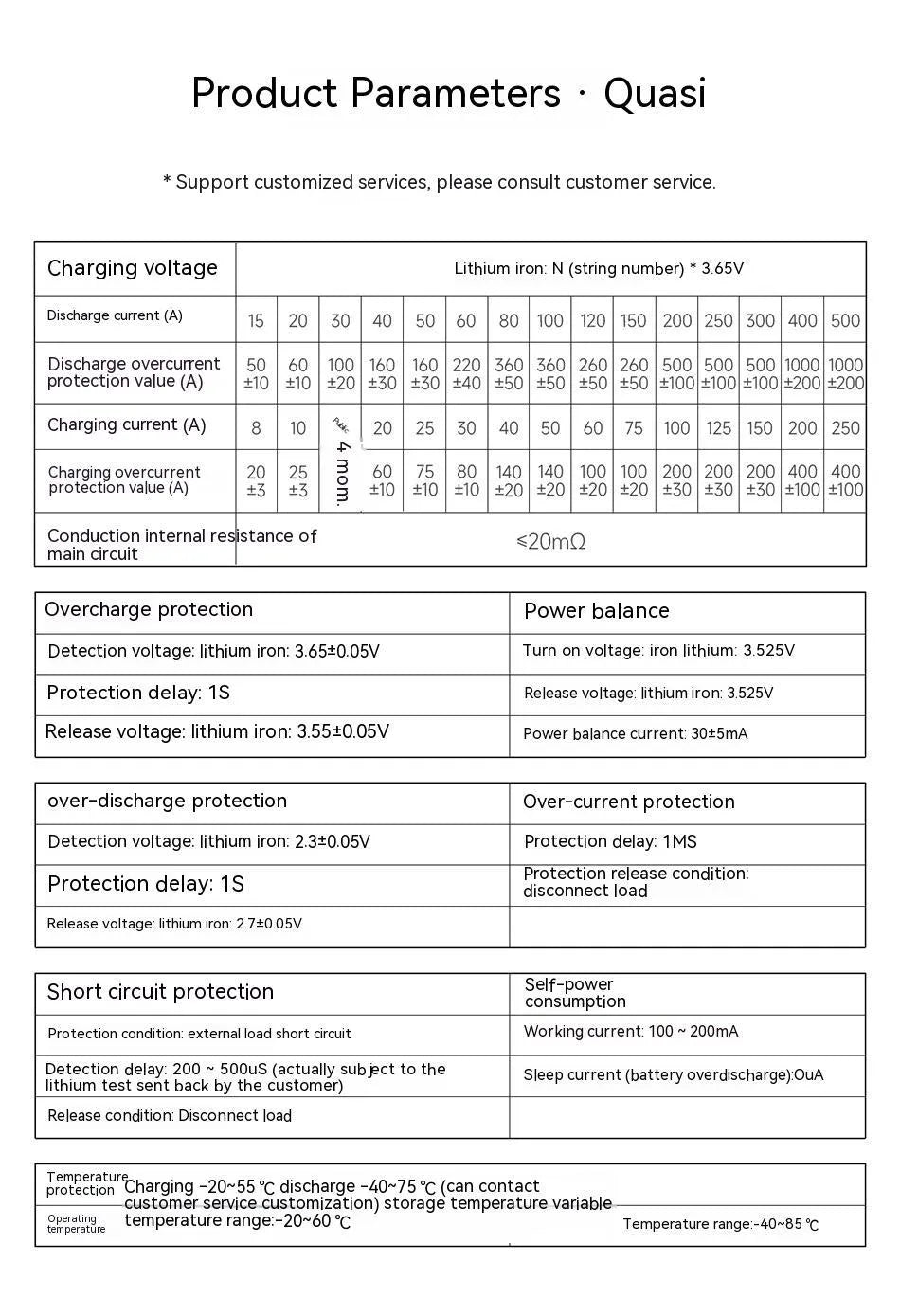 Dali lithium iron phosphate 4S 12V battery protection circuit board with metal terminals