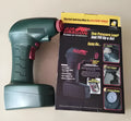Portable electric car tyre inflator pump with motor unit.