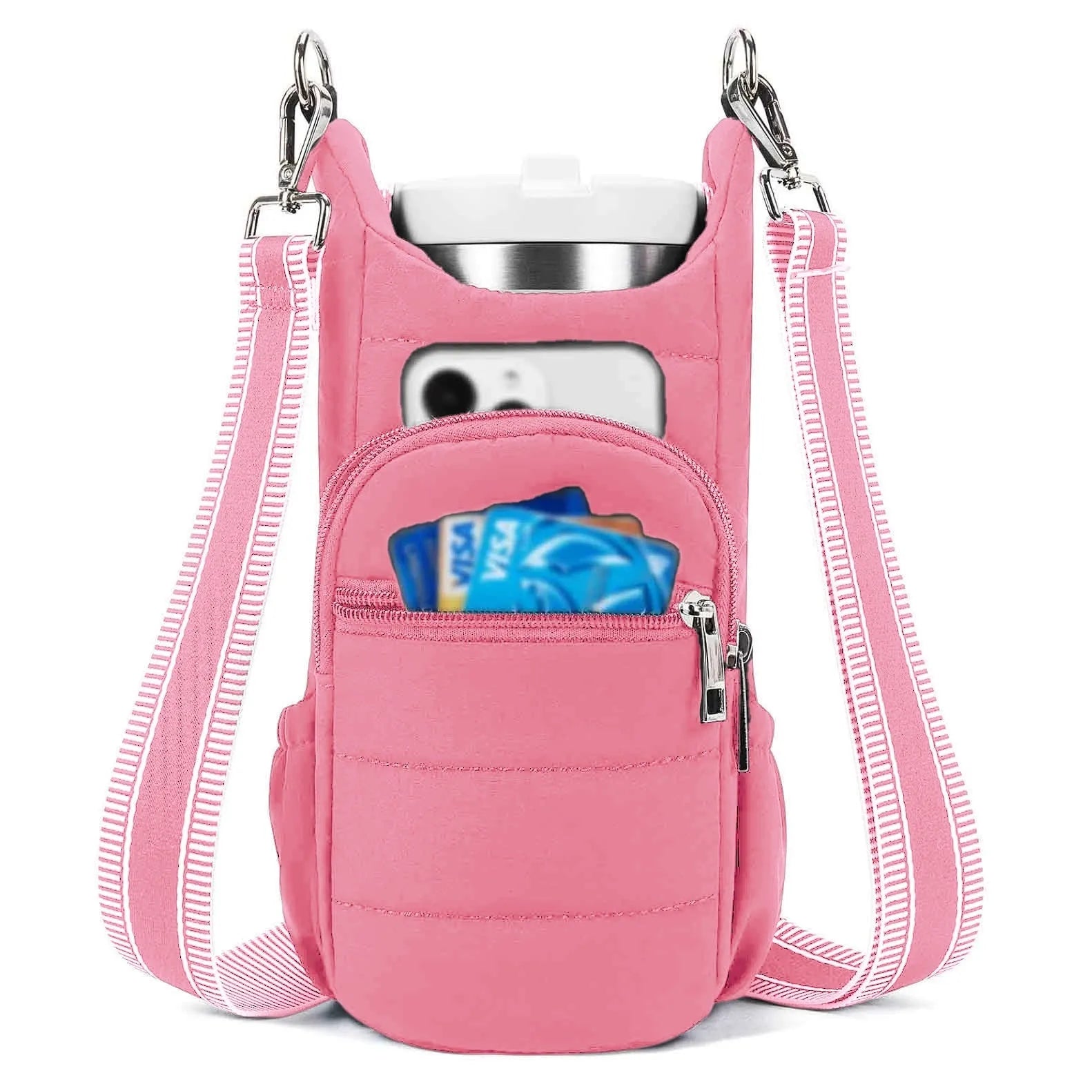 Cloth water bottle bag for bicycles in modern simplicity design