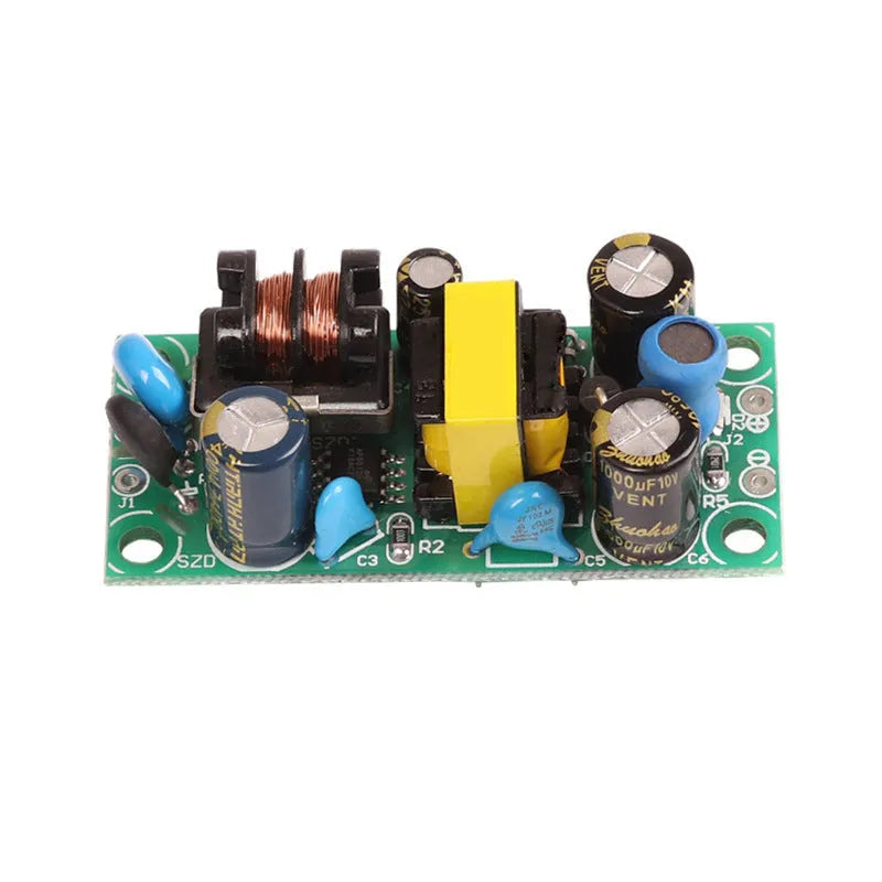 YS-U5S switching power board module with metal housing showing electrical connection points