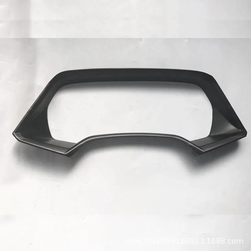 BMW X5 dashboard decoration bright frame in Carbon Fibre and Peach Wood finishes for 2022 X5L models.