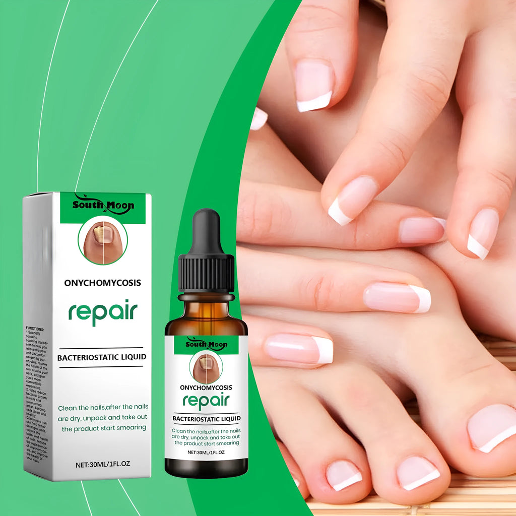 30ml bottle of nail care nursing solution for gentle daily cleaning and conditioning