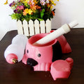 Adjustable rod pet drinking bowl in plastic with height adjustment mechanism