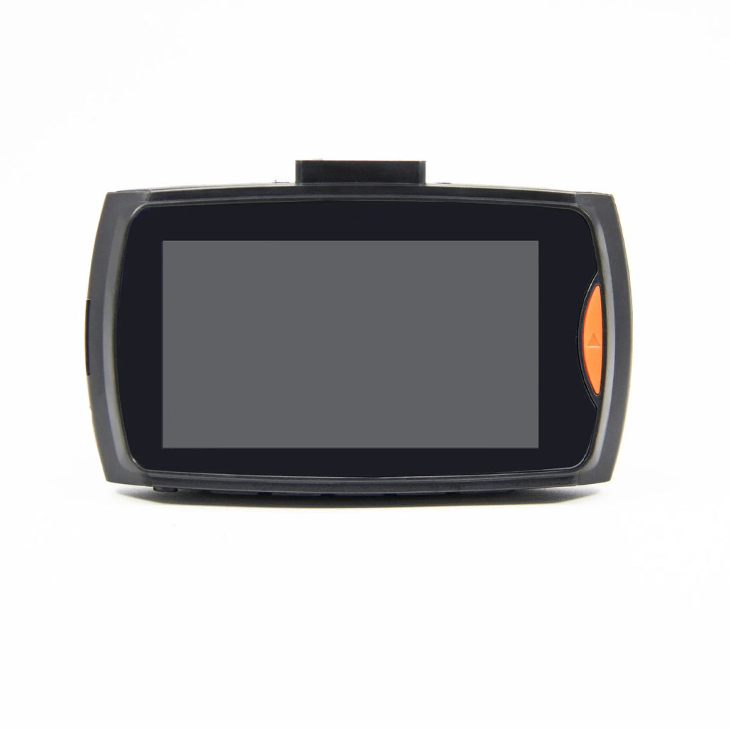 Car DVR dual camera system with front and rear recording and reversing image display