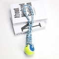 38cm cotton string dog toy for medium to large breed dogs in red and white colour combination