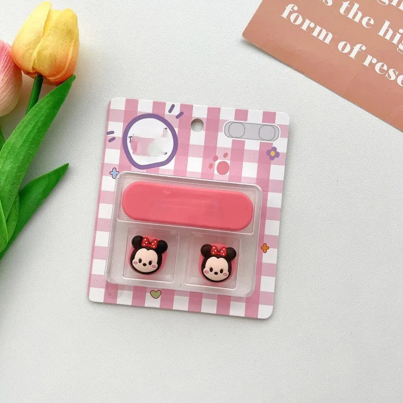 Plastic magnetic USB data cable fixer bracket for desktop organisation in multiple colour styles