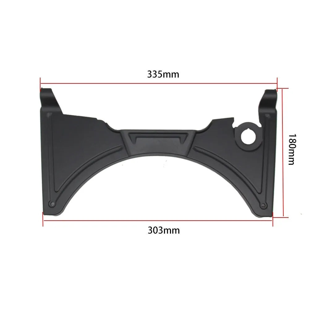 Black motorcycle cockpit bodywork fairing for BMW R1250GS and R1200GS LC adventure bikes