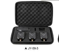 Wireless fishing electronic alarm kit with modular receivers for bite detection