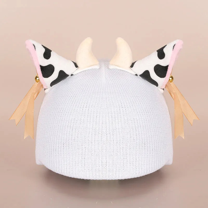 Plush fabric ski helmet decoration with colourful cartoon helmet design