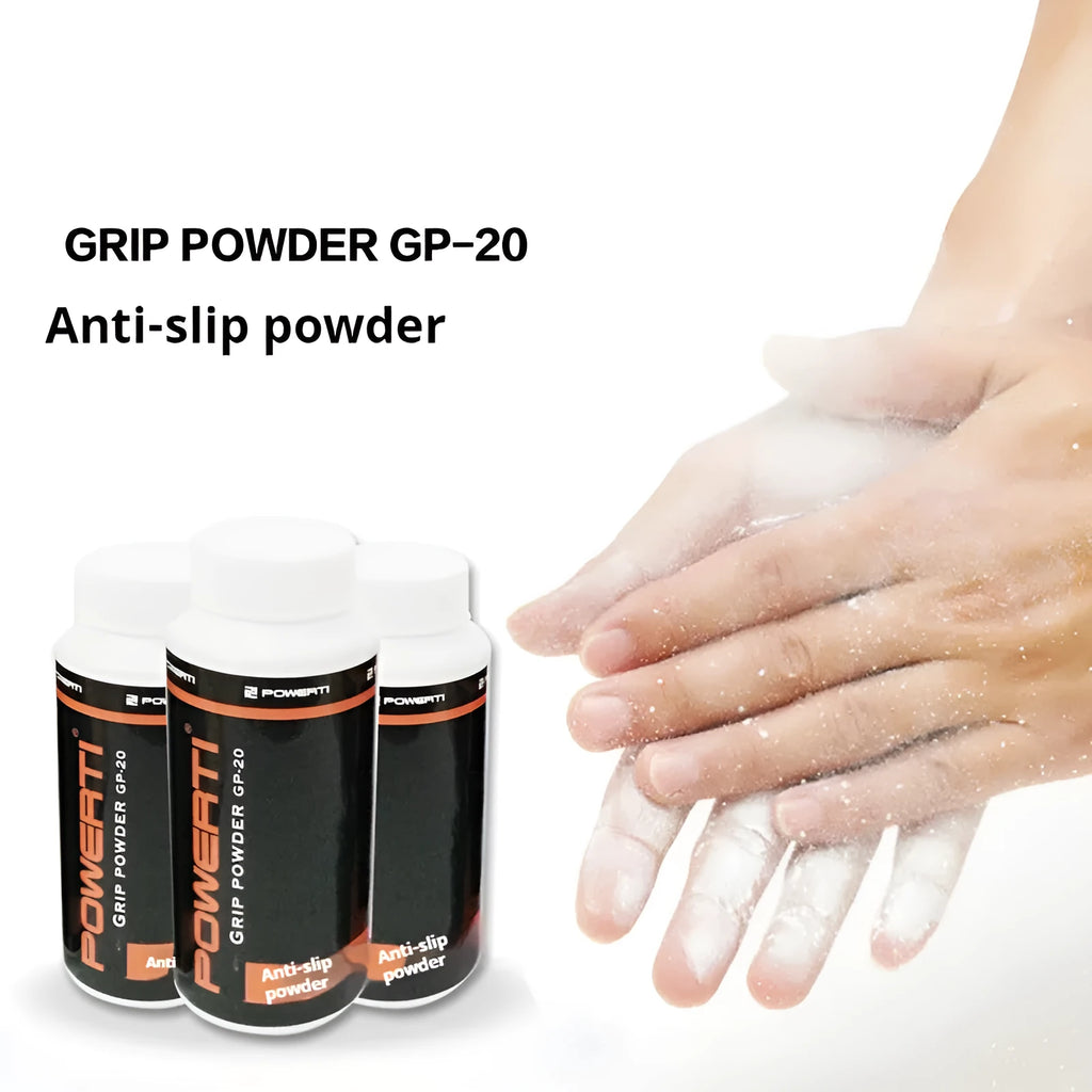 White magnesium carbonate sports anti-slip powder for badminton, tennis, and weightlifting.