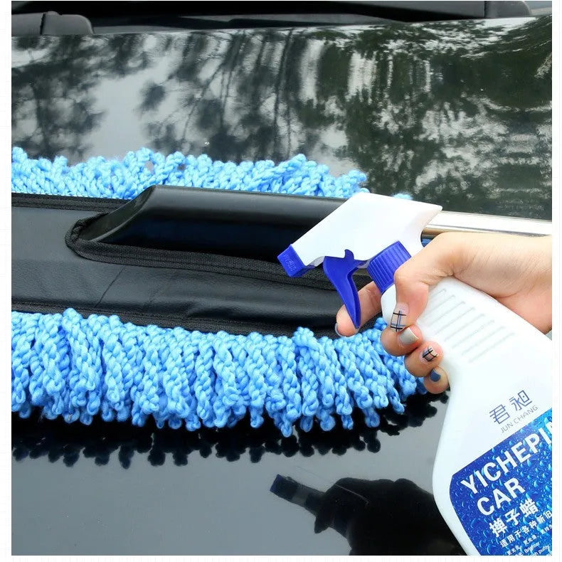 500ml car paint maintenance spray wax powder with powder sprayer for glazing and oxidation resistance