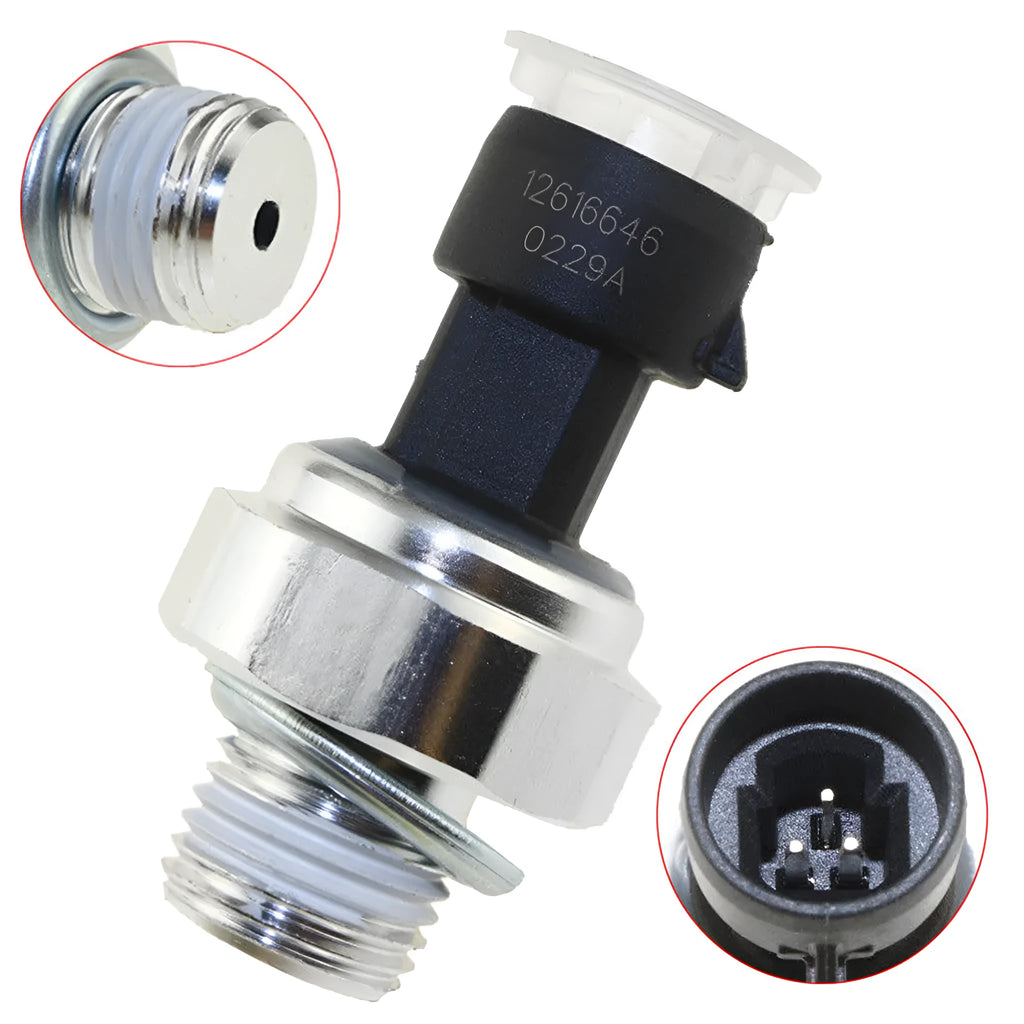 Oil pressure sensor for Buick and Chevrolet vehicles with part numbers 12573107 12614969