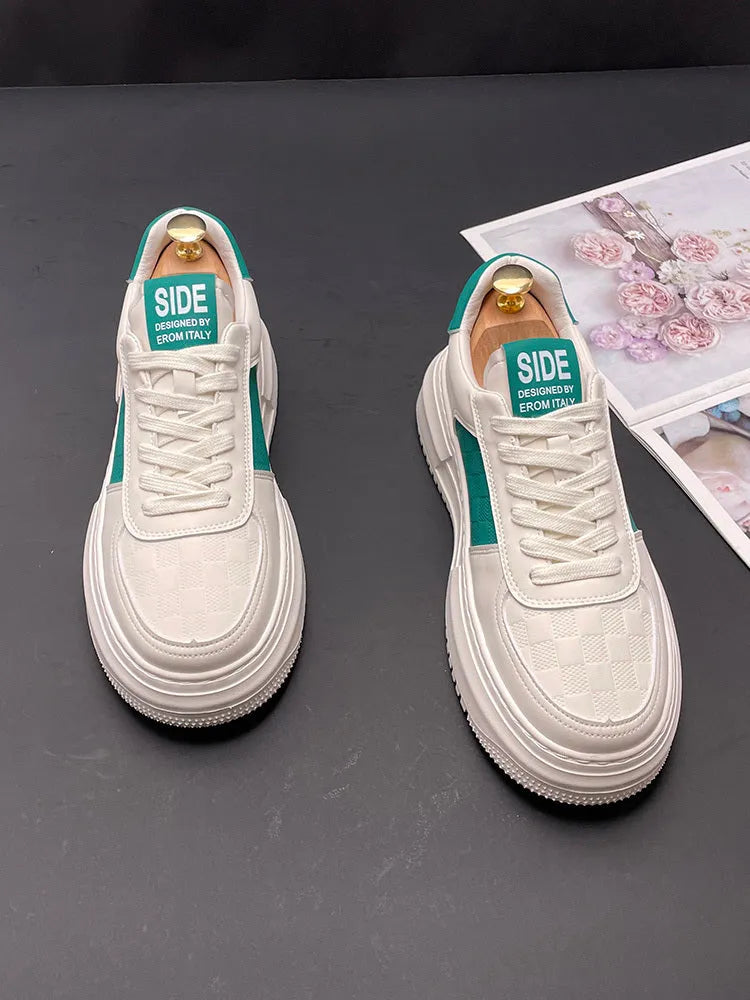 Cloth and rubber foam sports casual shoes in multiple colour options with size markings