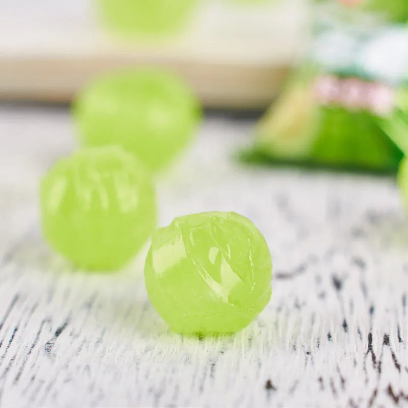 Assortment pack of three hard candy bags: Plum Sugar, Guava, and Tangerine Peel flavours.