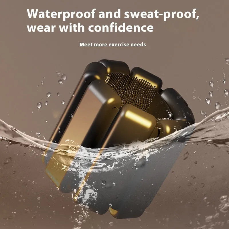 Velcro silicone weight-bearing fitness bracelet in black colour with detachable design