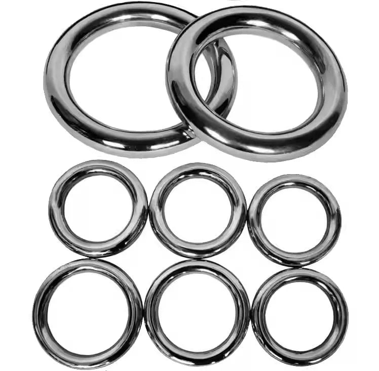 Wing Chun iron arm skill carbon steel training ring in three sizes for martial arts practice