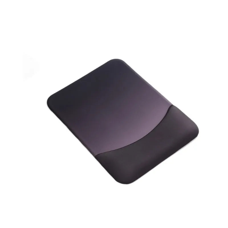 Square silica gel wrist rest mouse pad with cloth surface measuring 250x180mm