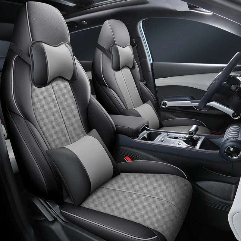 BYD Yuan PLUS car cushion cover in adventure green colour with 70x55cm dimensions