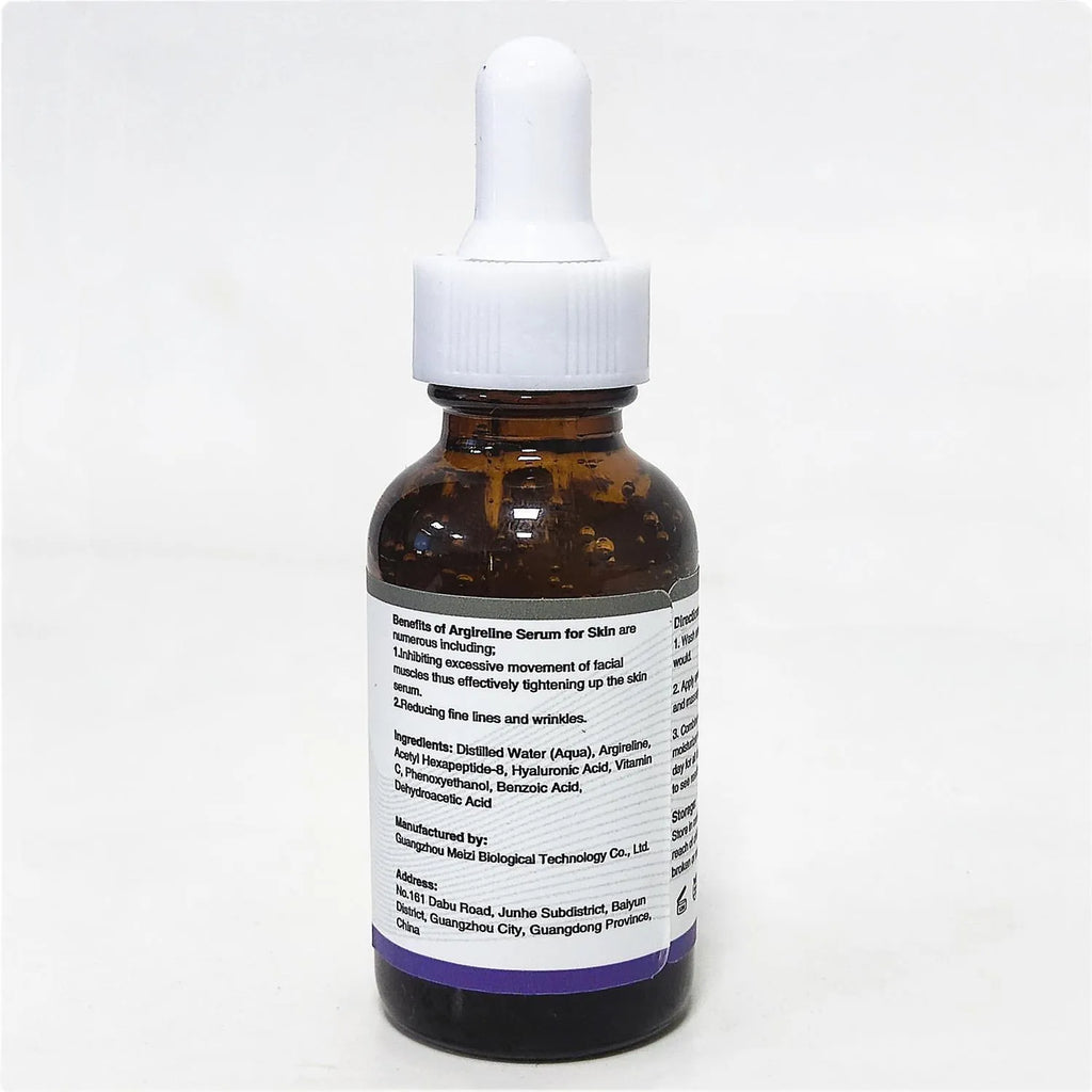 30ml six-peptide moisturising liquid for firming, anti-wrinkle, brightening and hydrating facial treatment