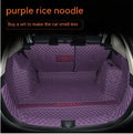 Mitsubishi Outlander boot liner mat with 3D edging in a black colour option on a car boot floor.