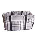 Outdoor dog kennel in blue colour with cloth construction for four season pet containment