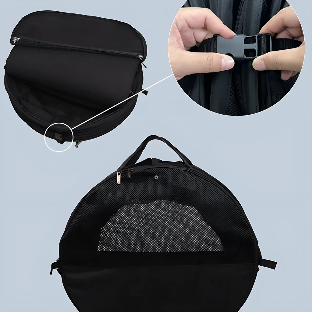 Black dog car cage 120x64cm metal travel crate with two washable pads for large dogs