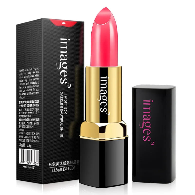 Lip gloss lipstick tube in choice of 10 colours including coral red and barbie pink, 3.8g net weight.