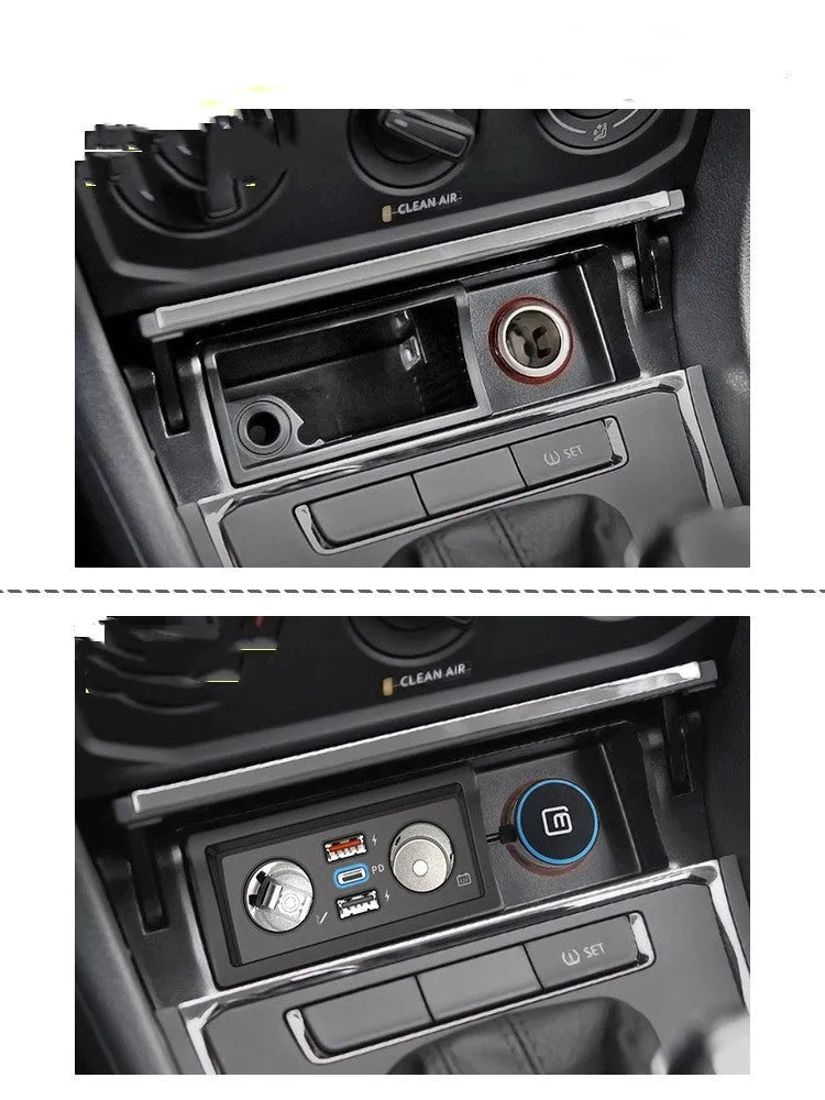 Lavida car charger with QC3.0 fast charge for cigarette lighter socket installation