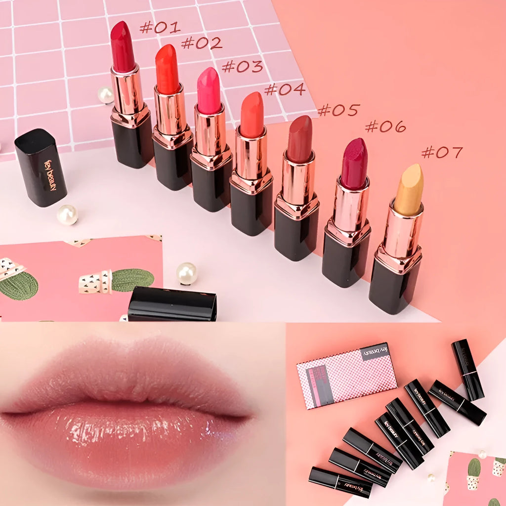 Fey Beauty Cameo Brown nude lipstick in standard 3.8g size with non-stain formula