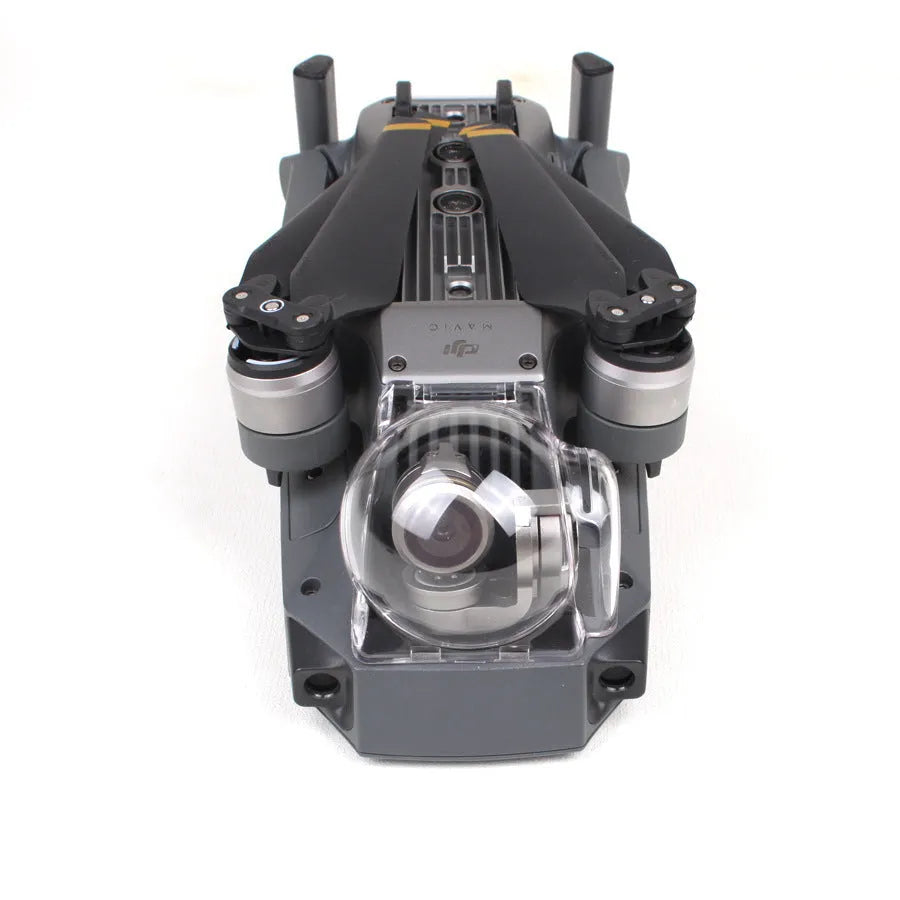 Transparent DJI Mavic gimbal protective cover with a precise fit for camera lens safety