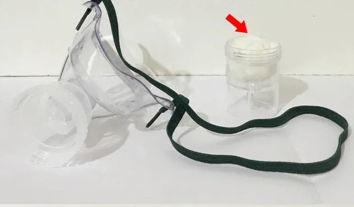 Soft rubber mask strap extender for relieving ear pressure from face masks.