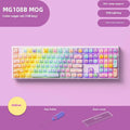 Coloured sugar cat mechanical keyboard with Bluetooth connectivity and Kailh piano switches