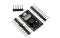 Mini Pro microcontroller circuit board with pin headers measuring 33.3mm by 18.0mm