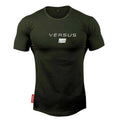 Cotton bodybuilding T-shirt in Asian size loose fit gym training casual top