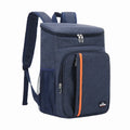 Multifunctional insulated shoulder sports bag in black with thermal and leak-proof features for outdoor picnic use