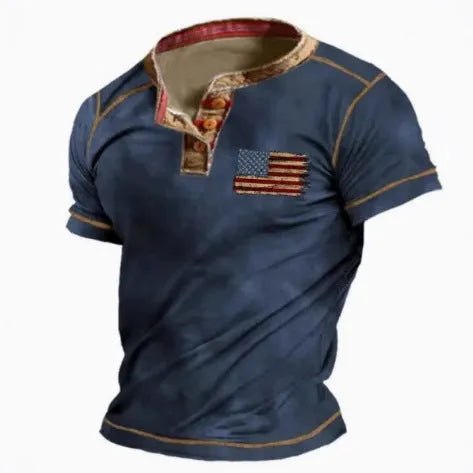 Men's bird eye cloth short sleeve polo shirt with lapel button in various colours