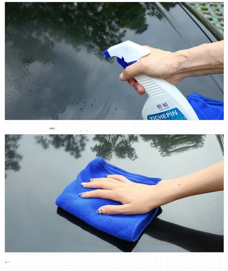 500ml car paint maintenance spray wax powder with powder sprayer for glazing and oxidation resistance