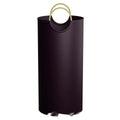 Round multifunctional office outdoor activity trash can in PP plastic measuring 38x72cm with optional pattern