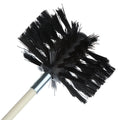 Flexible 600mm chimney cleaning brush with nylon bristles for dryer pipes and range hoods