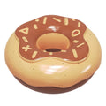 Molar-textured donut dog toy in TPR with sound feature