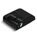 Car decorative projection lamp with ABS plastic shell in black or beige colour options