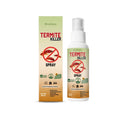 50ml bottle of termite killer insecticide spray on a wooden surface