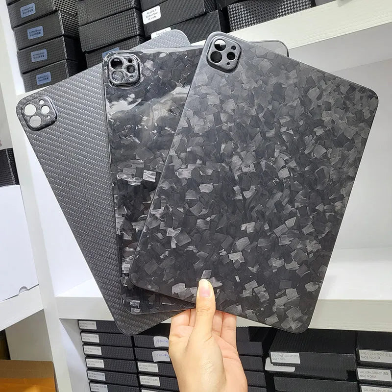 Carbon fibre hard protective case for Apple iPad Pro 11-inch in matte finish