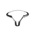 Tesla Model S steering wheel decorative frame in carbon fibre colour ABS plastic trim