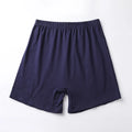 Men's solid colour modal boxers on a white background, showing high waist design.