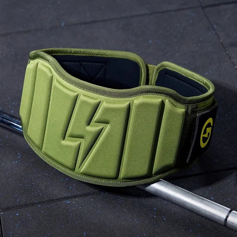 Abdominal exercising band and waist protection belt for weightlifting in various colours and sizes