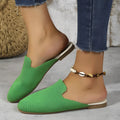 Mesh summer sandals in apricot with cloth upper and rubber sole
