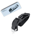Black ABS polyester pregnant women's safety belt anti-strangulation device with metal buckle